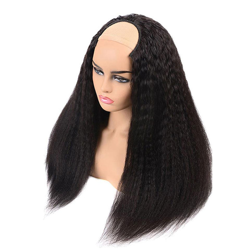 Kinky Straight Full And Soft U Part Wig