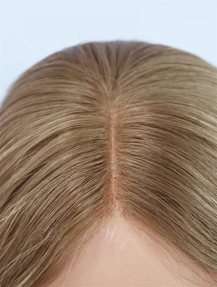 Lace Top Wigs in Coast Color Luxury Human Hair Wigs & Human Hair Toppers Factory