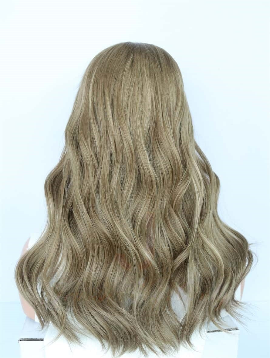 Lace Top Wigs in Bruno Color Luxury Human Hair Wigs & Human Hair Toppers Factory