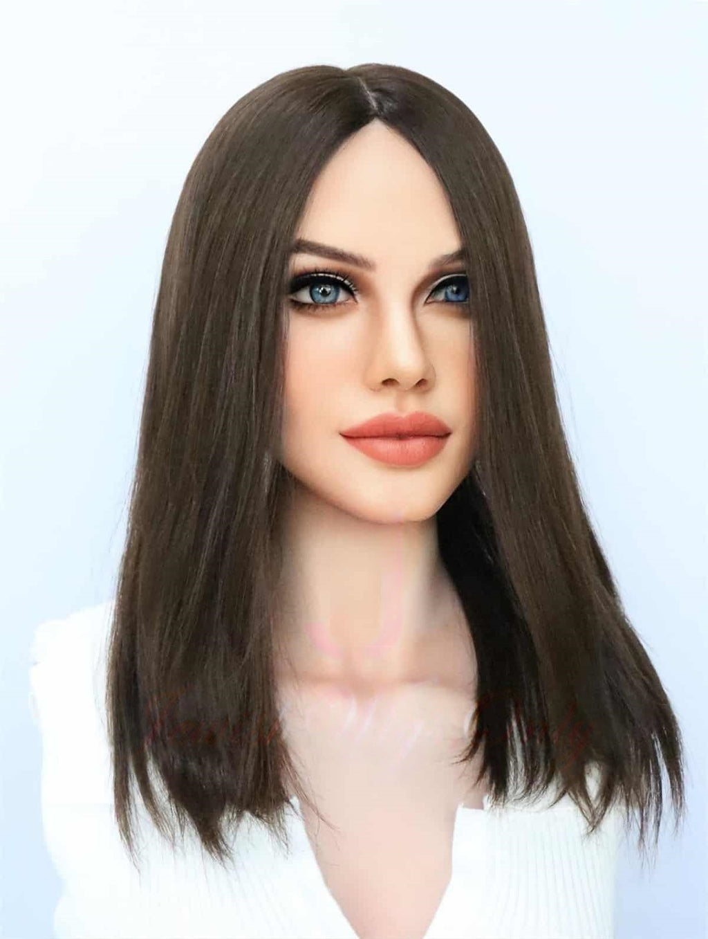 Silk Top Topper in Natural #5 Color Luxury Human Hair Wigs & Human Hair Toppers Factory