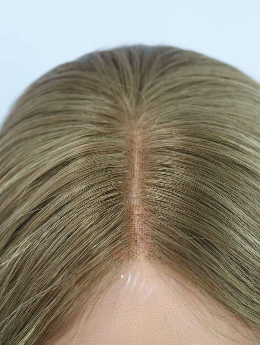 Lace Top Wigs in Bruno Color Luxury Human Hair Wigs & Human Hair Toppers Factory