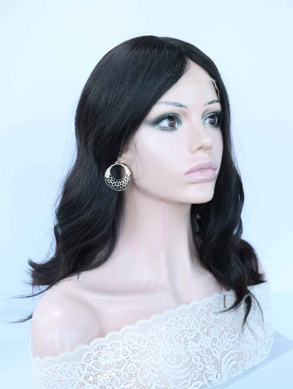 Lace Front Wig in Natural #4 Color Luxury Human Hair Wigs & Human Hair Toppers Factory