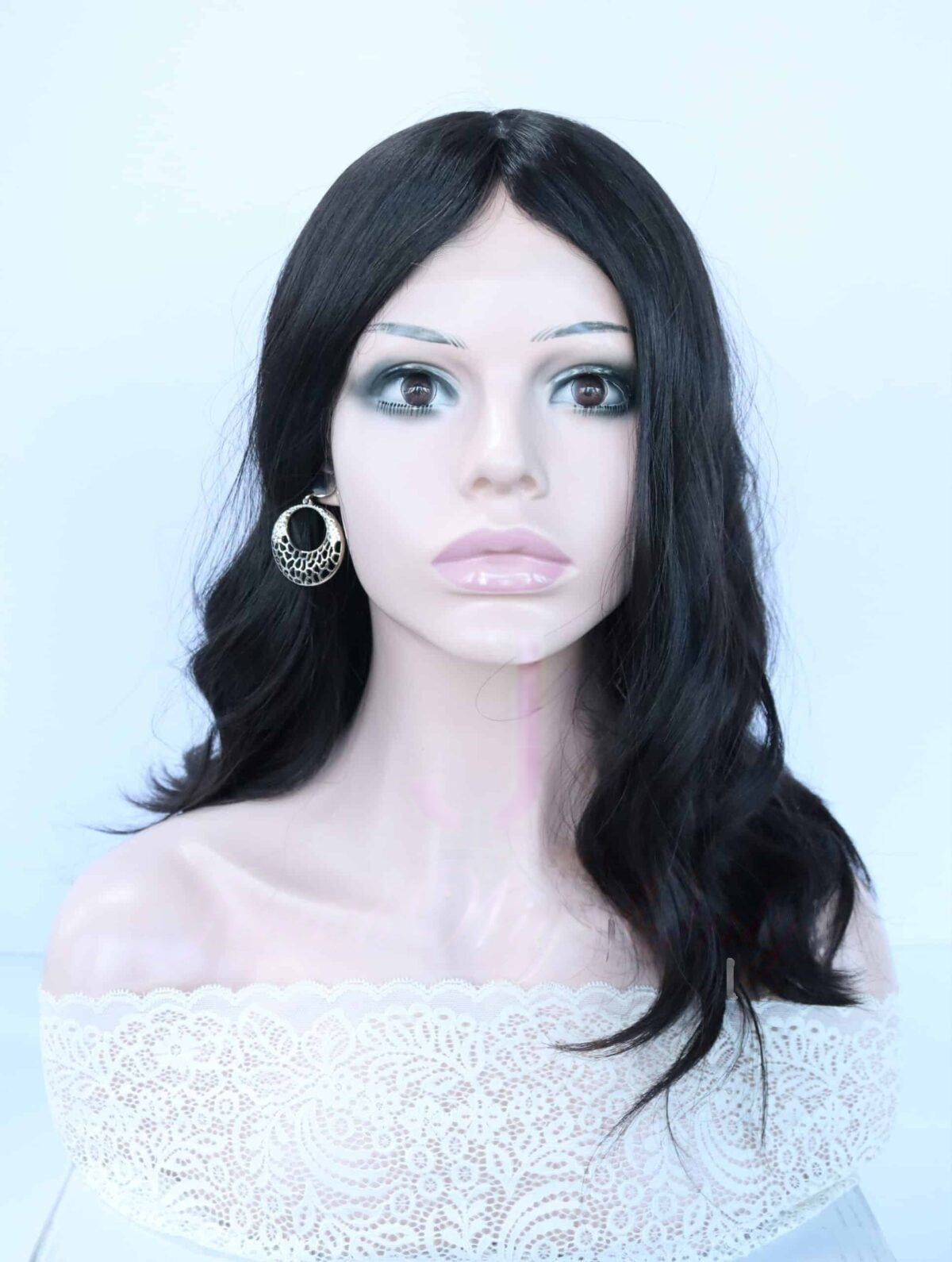 Lace Front Wig in Natural #4 Color Luxury Human Hair Wigs & Human Hair Toppers Factory