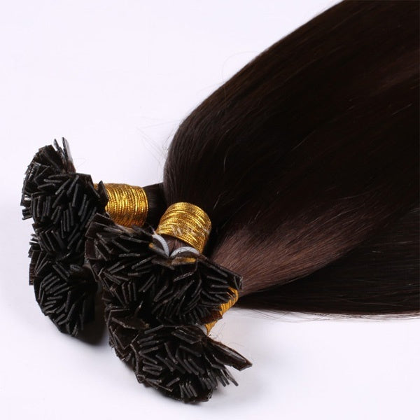 Hot Selling 8A Grade remy flat tiped human hair extensions