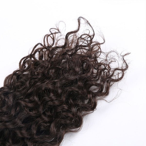 Highest quality water wave 100% virgin i tip hair extensions