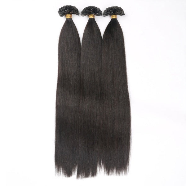 China Supplier Wholesale Top Quality 100% Cuticles v tip virgin remy hair extensions