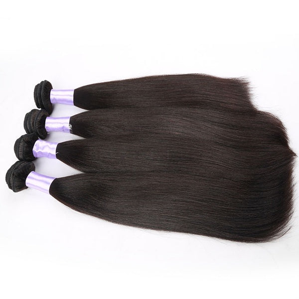 Top grade thick ends 100% virgin human hair weaving