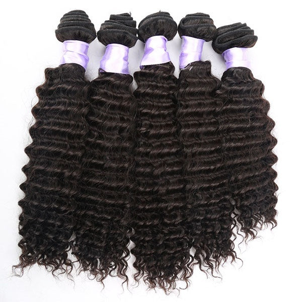 Best Quality Best Price natural black color jerry curl human hair weaving