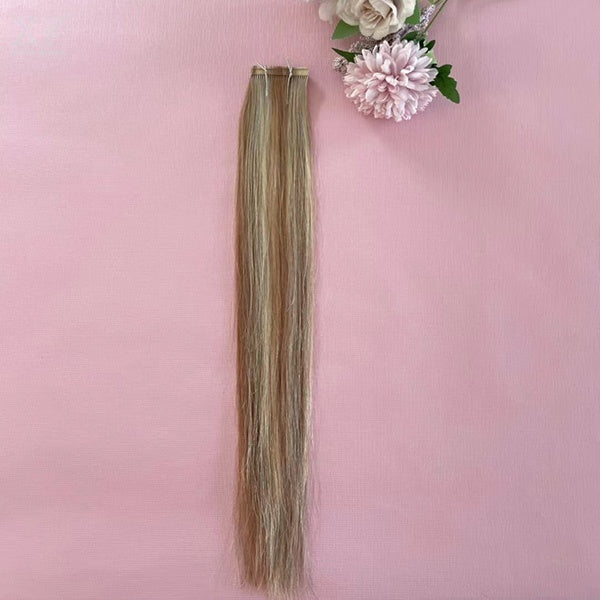 Top quality stunning Straight 100% human hair Tape Hair Extensions