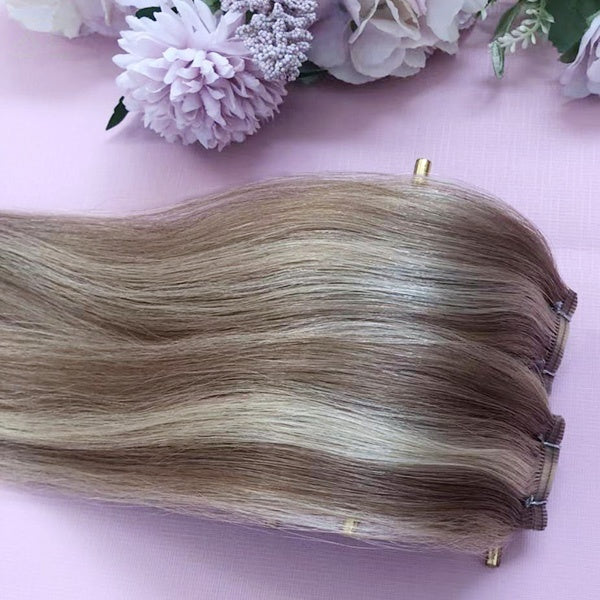 Stunning 14 inches Straight 100% human hair Tape Hair Extensions