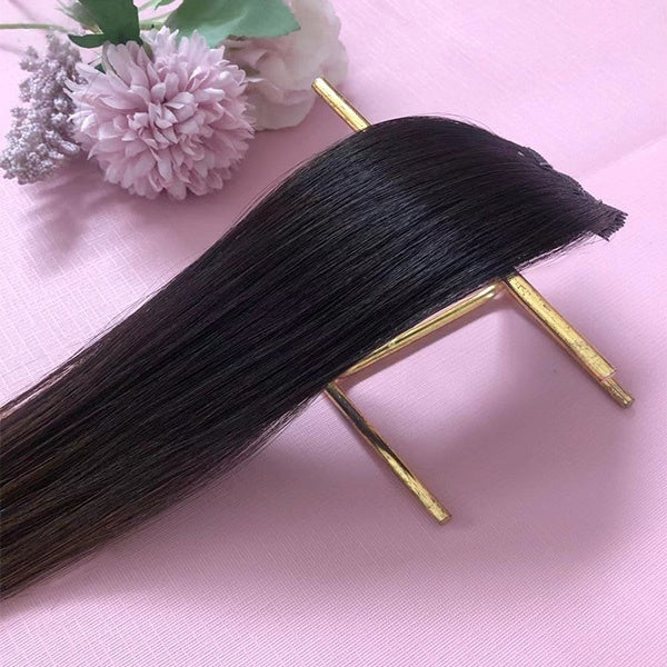 Ombre dark color Straight 100% human hair Tape Hair Extensions