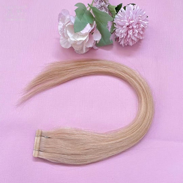 Light Stunning Straight 100% human hair Tape Hair Extensions