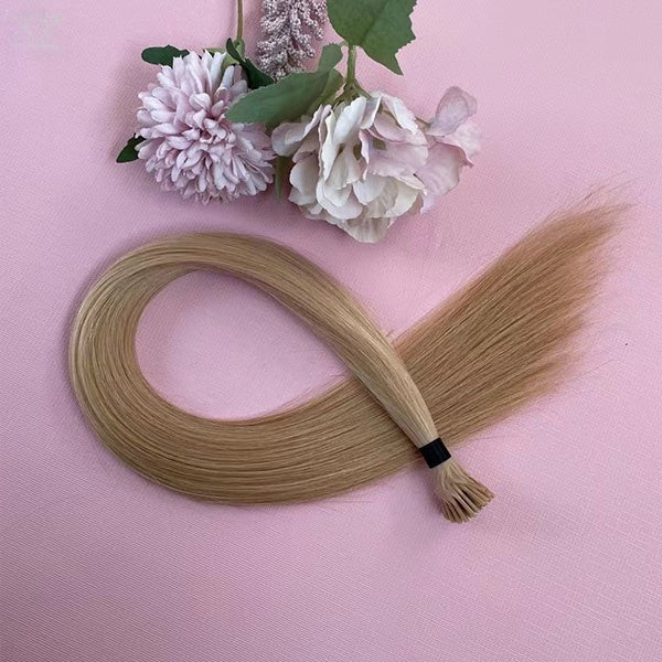 High quality virgin human hair I tip hair extensions