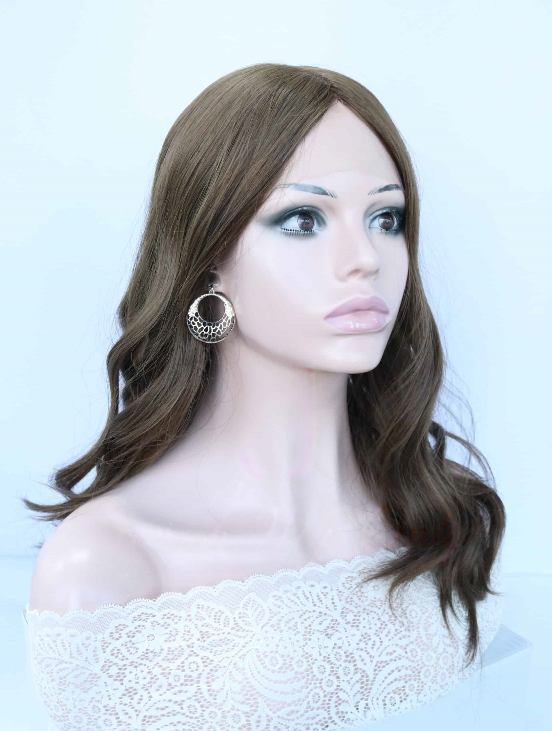 Lace Front Wig in ZST Color Luxury Human Hair Wigs & Human Hair Toppers Factory