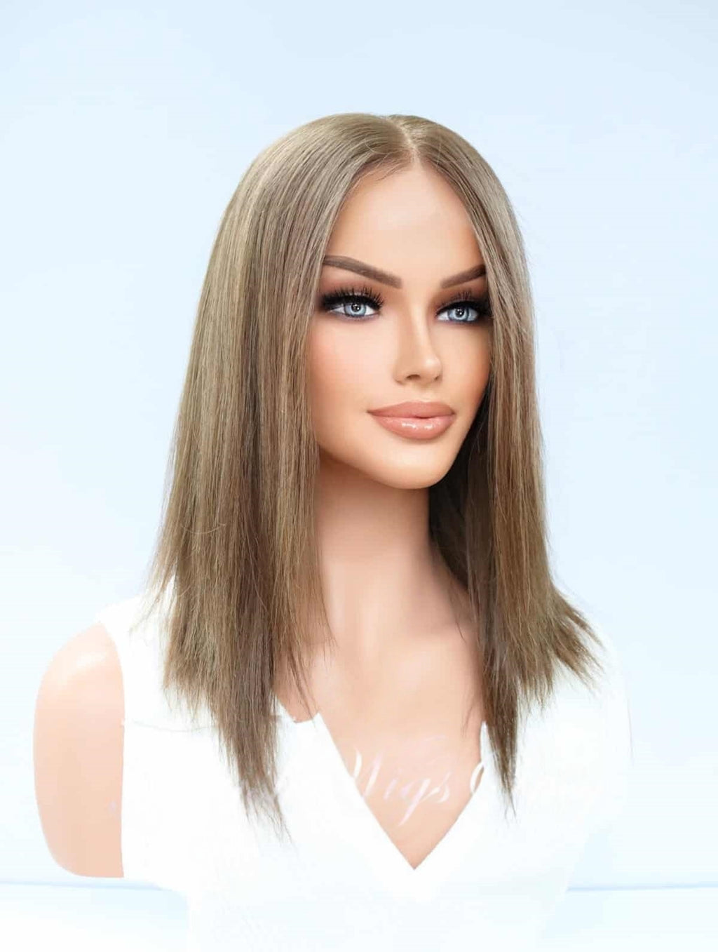 Lace Top Wigs in Coast Color Luxury Human Hair Wigs & Human Hair Toppers Factory