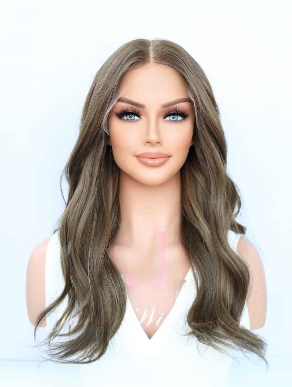 Lace Top Wigs in  Molly Color Luxury Human Hair Wigs & Human Hair Toppers Factory