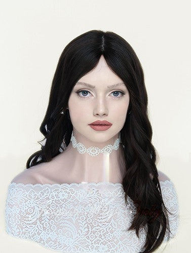 Silk Top Wigs in Natural #5 Color Luxury Human Hair Wigs & Human Hair Toppers Factory