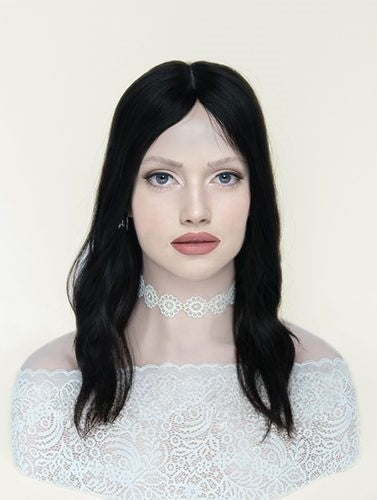 Silk Top Topper in Natural #2 Color Luxury Human Hair Wigs & Human Hair Toppers Factory
