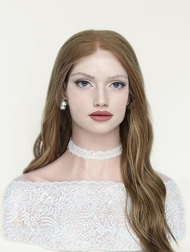 Lace Top Wigs in Bruno Color Luxury Human Hair Wigs & Human Hair Toppers Factory