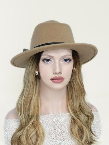 Hat Fall in Custom Blonde Color Luxury Human Hair Wigs & Human Hair Toppers Factory