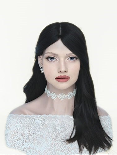 Jewish Wigs in Natural #2 Color Luxury Human Hair Wigs & Human Hair Toppers Factory