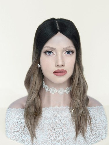 Silk Top Topper in Ashley Color Luxury Human Hair Wigs & Human Hair Toppers Factory