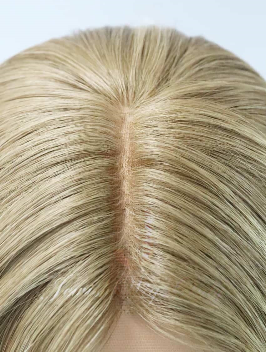 Lace Top Wigs in Siran Color Luxury Human Hair Wigs & Human Hair Toppers Factory
