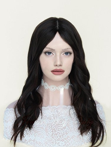 Silk Top Wigs in Natural #5 Color Luxury Human Hair Wigs & Human Hair Toppers Factory