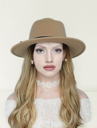 Hat Fall in Custom Blonde Color Luxury Human Hair Wigs & Human Hair Toppers Factory