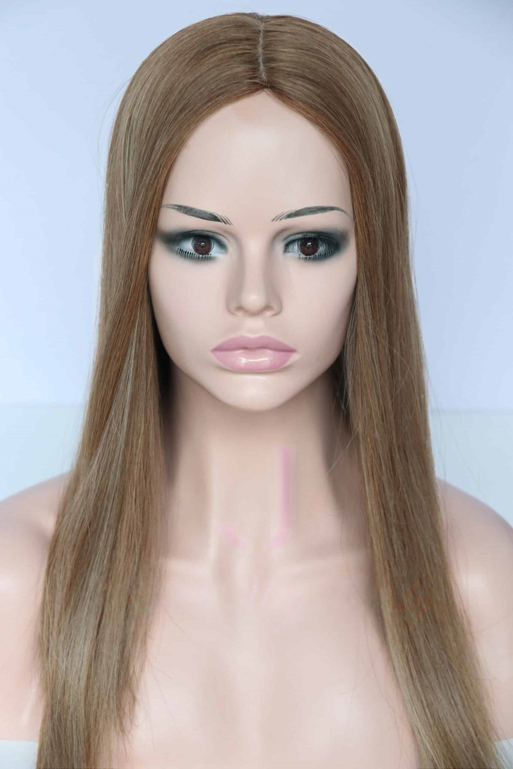 Silk Top Topper in Sienna Color Luxury Human Hair Wigs & Human Hair Toppers Factory