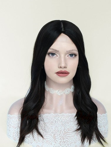 Jewish Wigs in Natural #4 Color Luxury Human Hair Wigs & Human Hair Toppers Factory