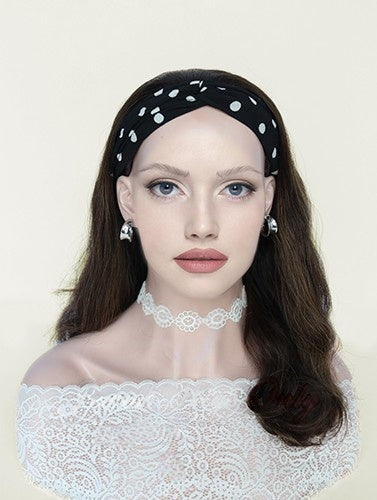 Pony Fall in Amber Color Luxury Human Hair Wigs & Human Hair Toppers Factory