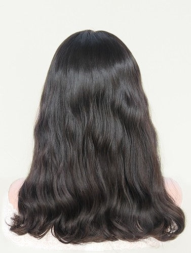 Silk Top Wigs in Natural #5 Color Luxury Human Hair Wigs & Human Hair Toppers Factory