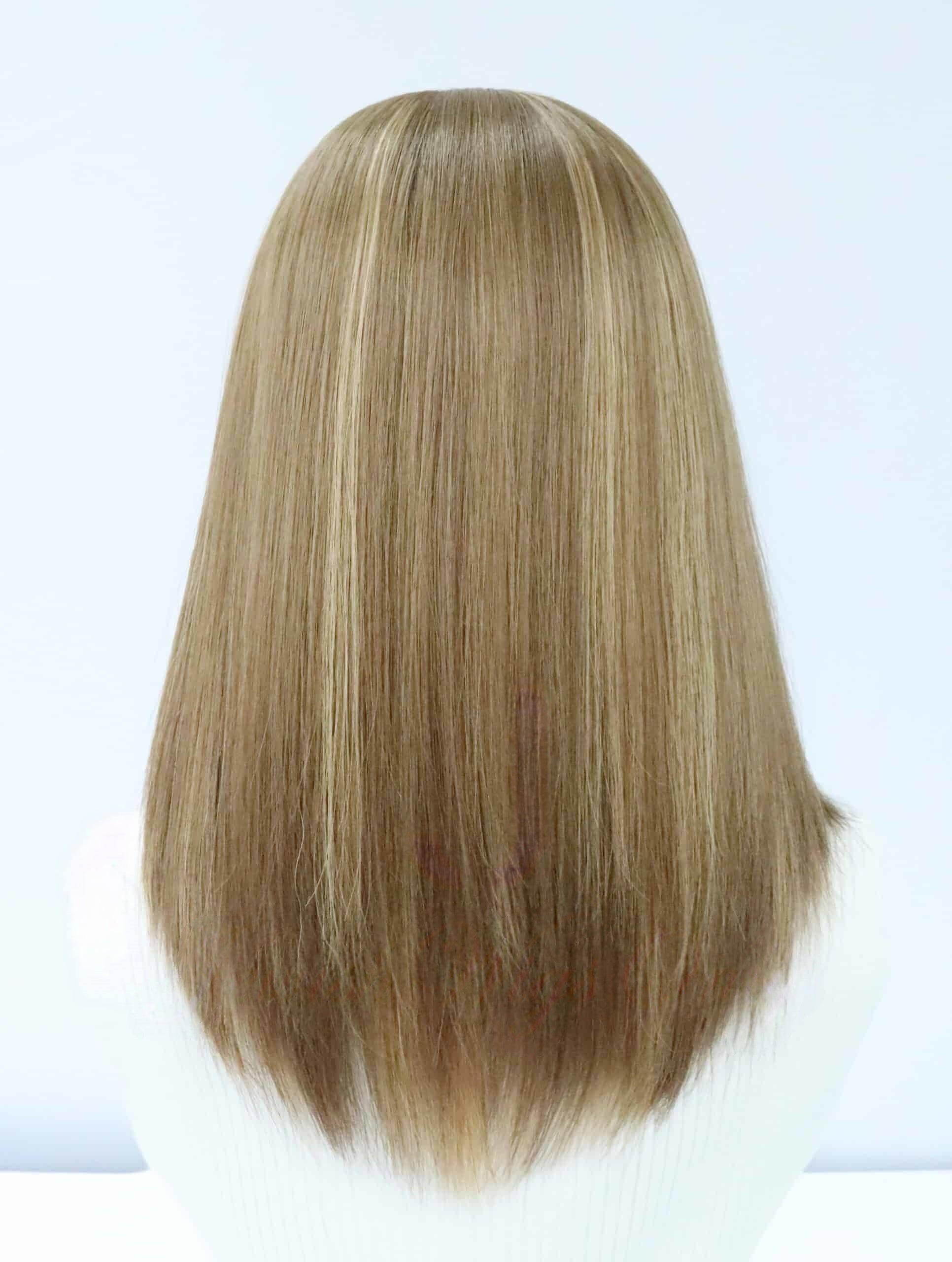 Silk Top Topper in Bruno Color Luxury Human Hair Wigs & Human Hair Toppers Factory