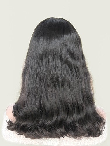 Silk Top Wigs in Natural #2 Color Luxury Human Hair Wigs & Human Hair Toppers Factory