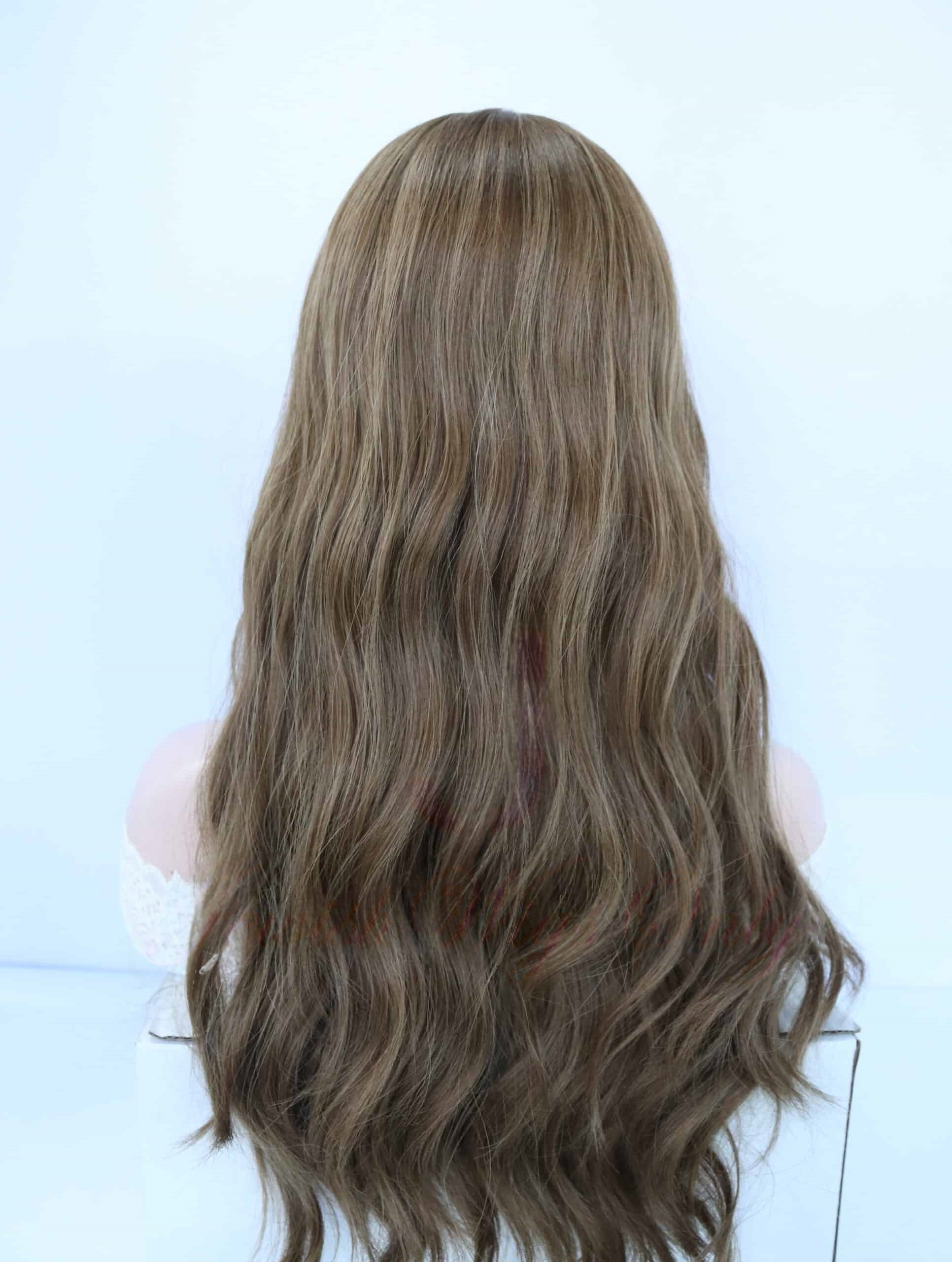 Seamless Wig in Molly Color Luxury Human Hair Wigs & Human Hair Toppers Factory
