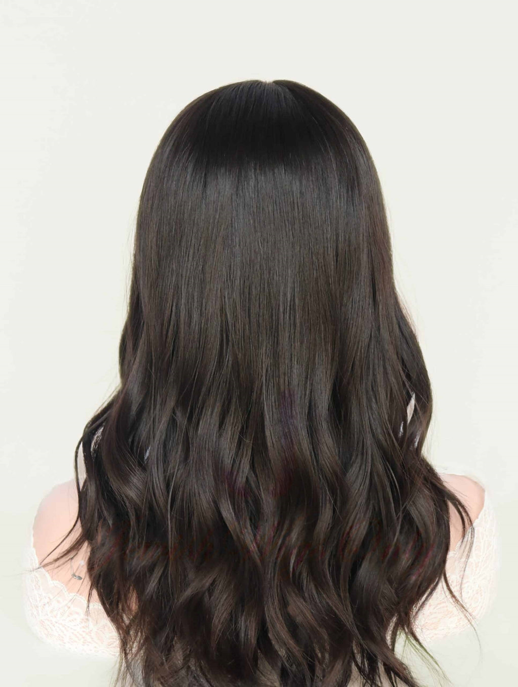Medical Wigs in Natural #2 Color Luxury Human Hair Wigs & Human Hair Toppers Factory