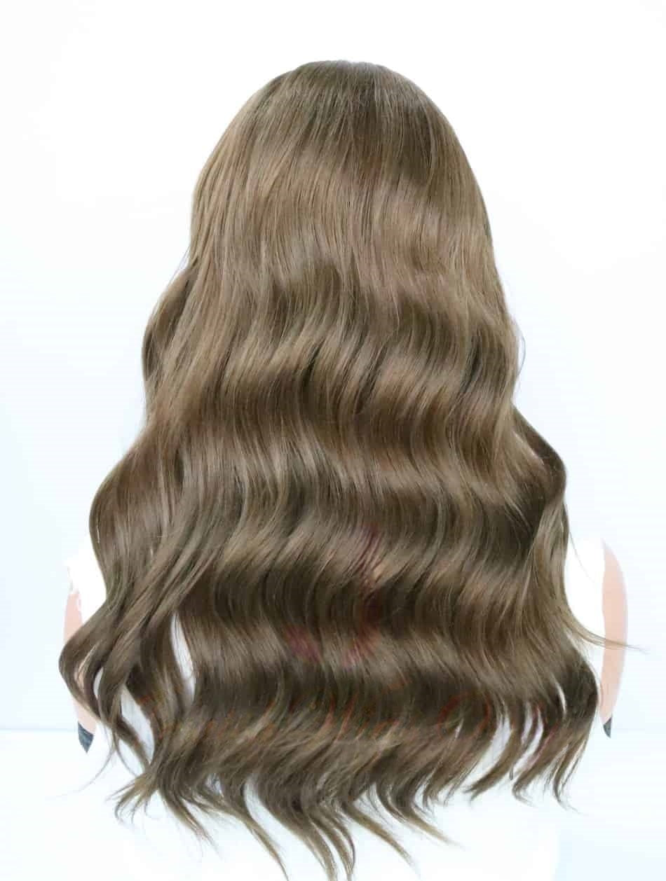Lace Top Wigs in Six Color Luxury Human Hair Wigs & Human Hair Toppers Factory