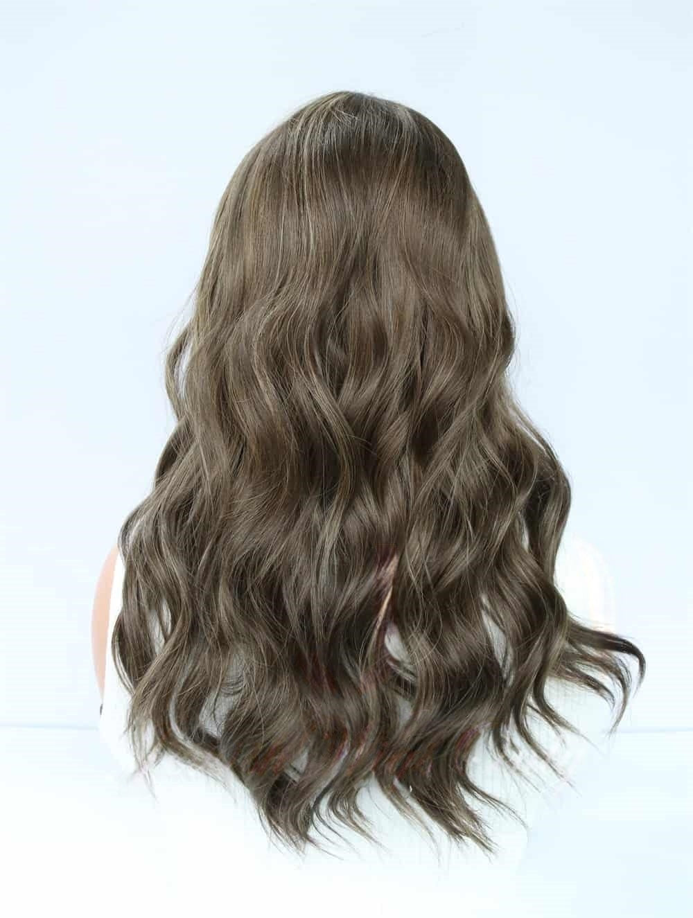 Lace Top Wigs in Sienna Color Luxury Human Hair Wigs & Human Hair Toppers Factory