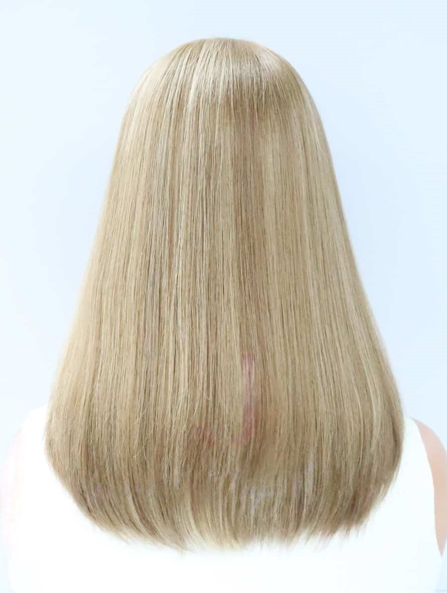 Lace Top Wigs in Siran Color Luxury Human Hair Wigs & Human Hair Toppers Factory