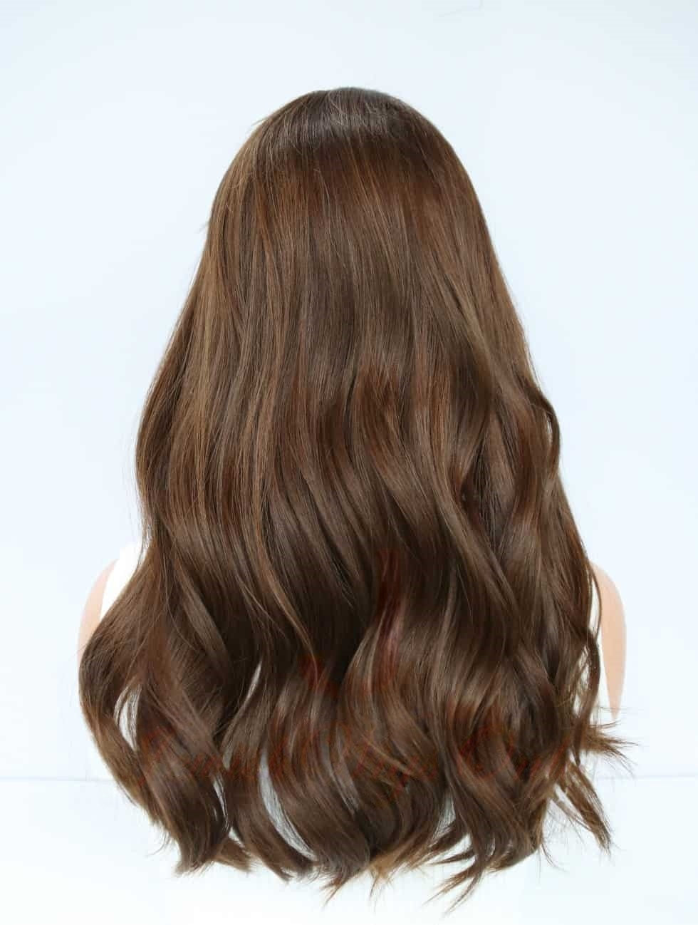 Lace Top Wigs in Rose Color Luxury Human Hair Wigs & Human Hair Toppers Factory