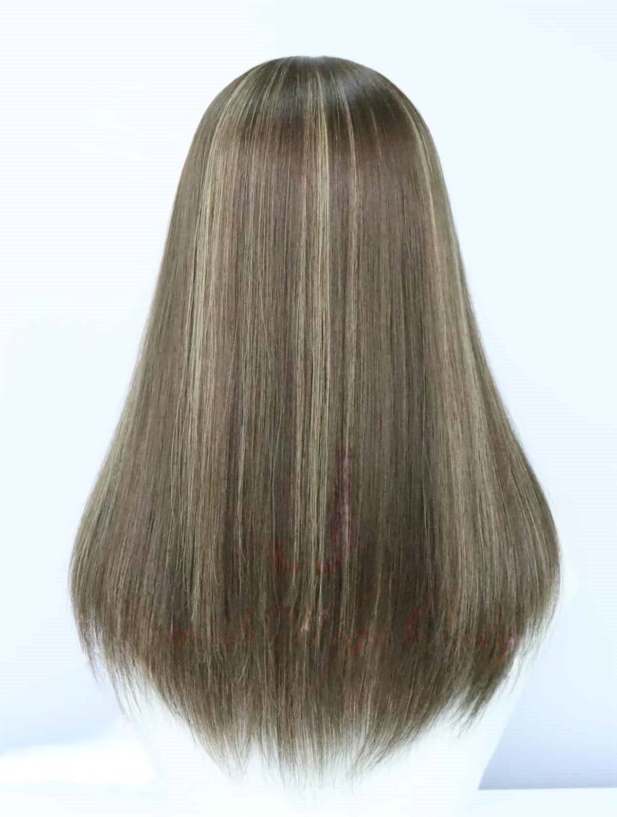 Silk Top Topper in Molly Color Luxury Human Hair Wigs & Human Hair Toppers Factory