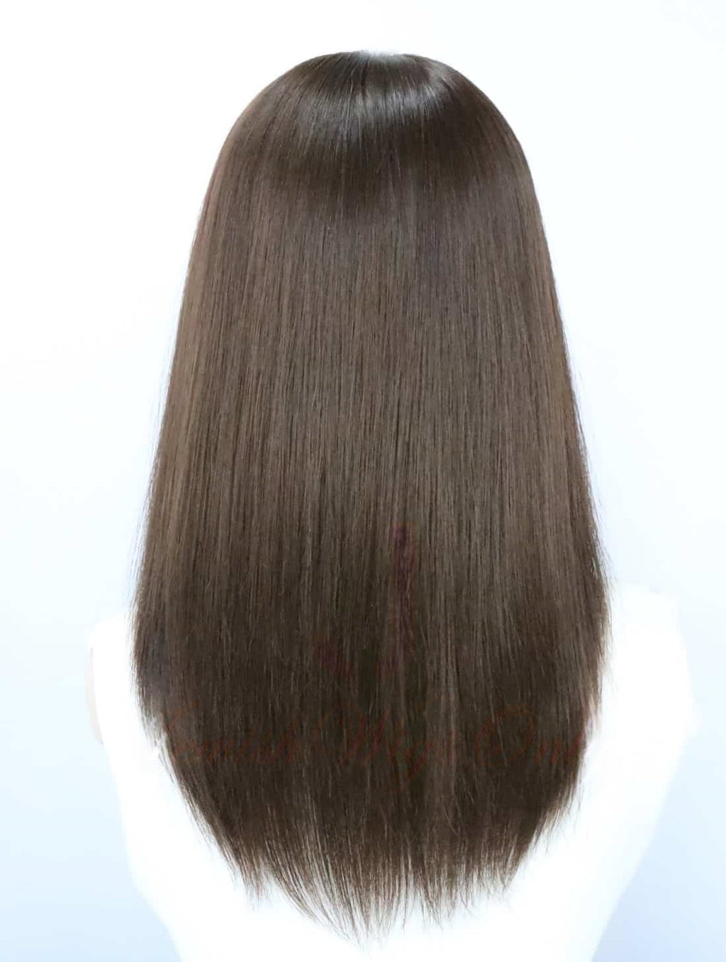 Silk Top Topper in Natural #5 Color Luxury Human Hair Wigs & Human Hair Toppers Factory