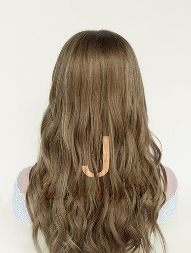 Lace Top Wigs in Bruno Color Luxury Human Hair Wigs & Human Hair Toppers Factory