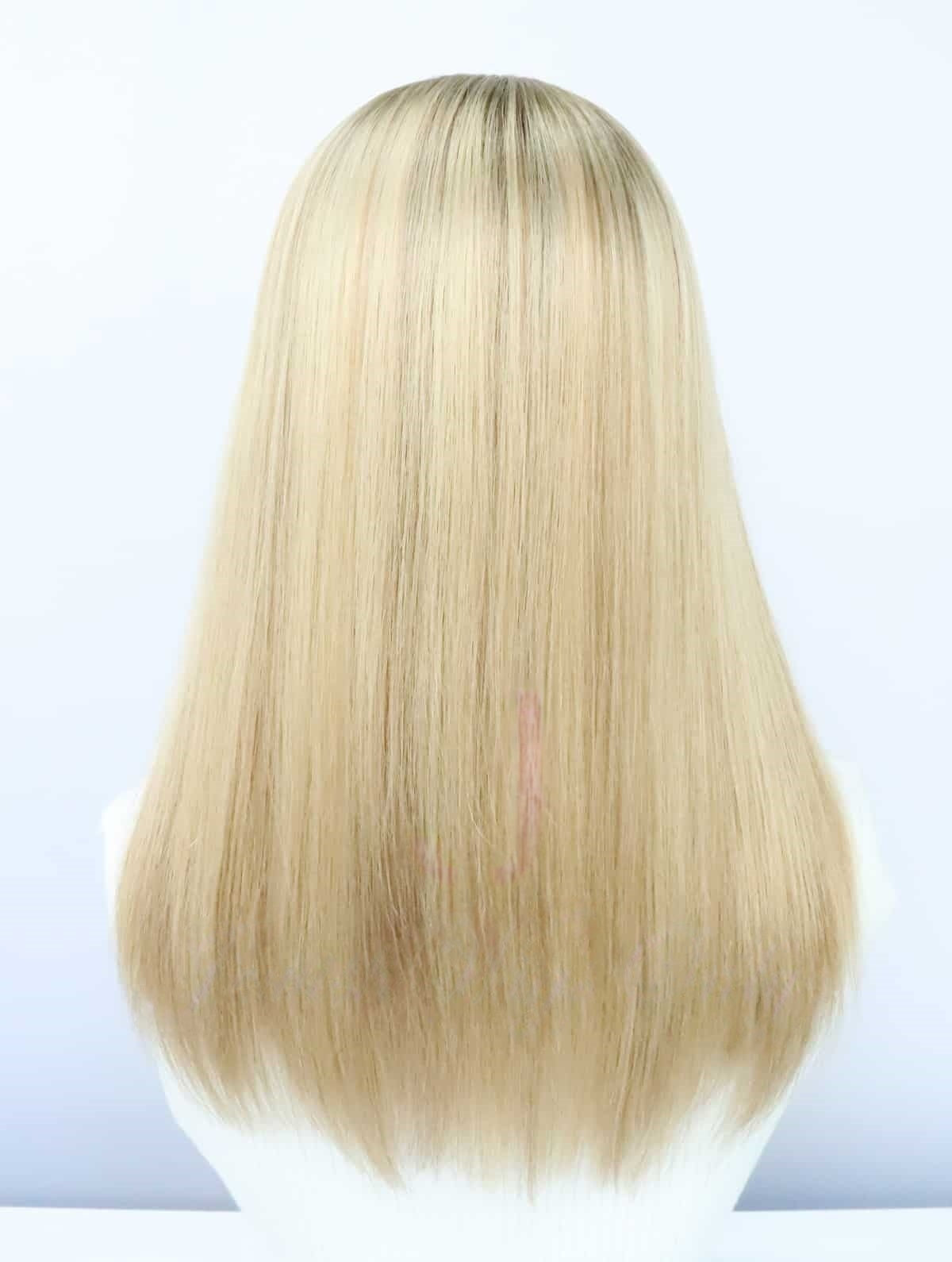 Silk Top Topper in Iris Color Luxury Human Hair Wigs & Human Hair Toppers Factory
