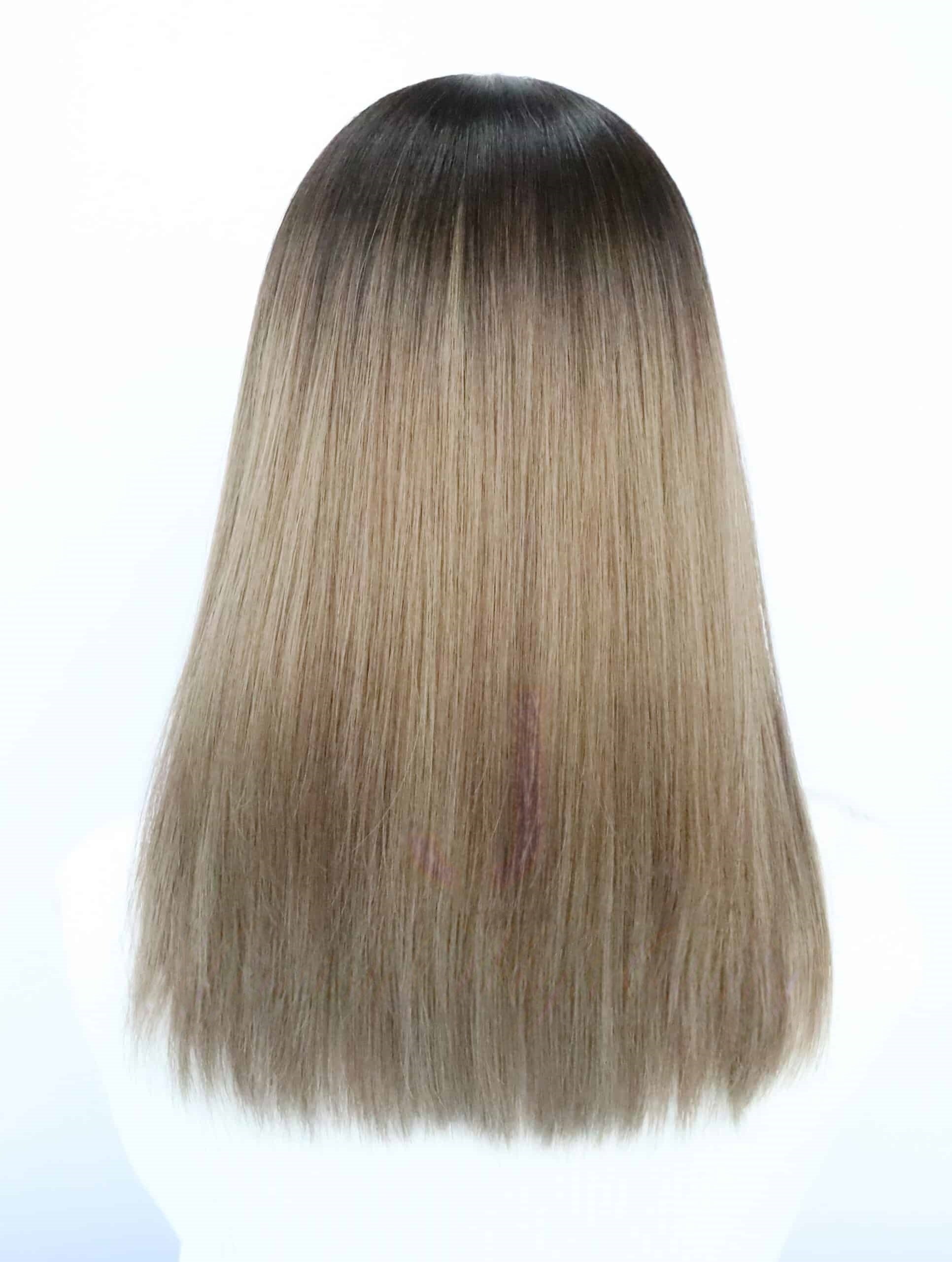 Silk Top Topper in Ashley Color Luxury Human Hair Wigs & Human Hair Toppers Factory