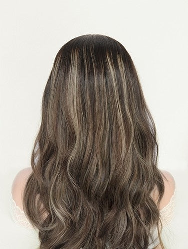 Pony Fall in Zoey Color Luxury Human Hair Wigs & Human Hair Toppers Factory