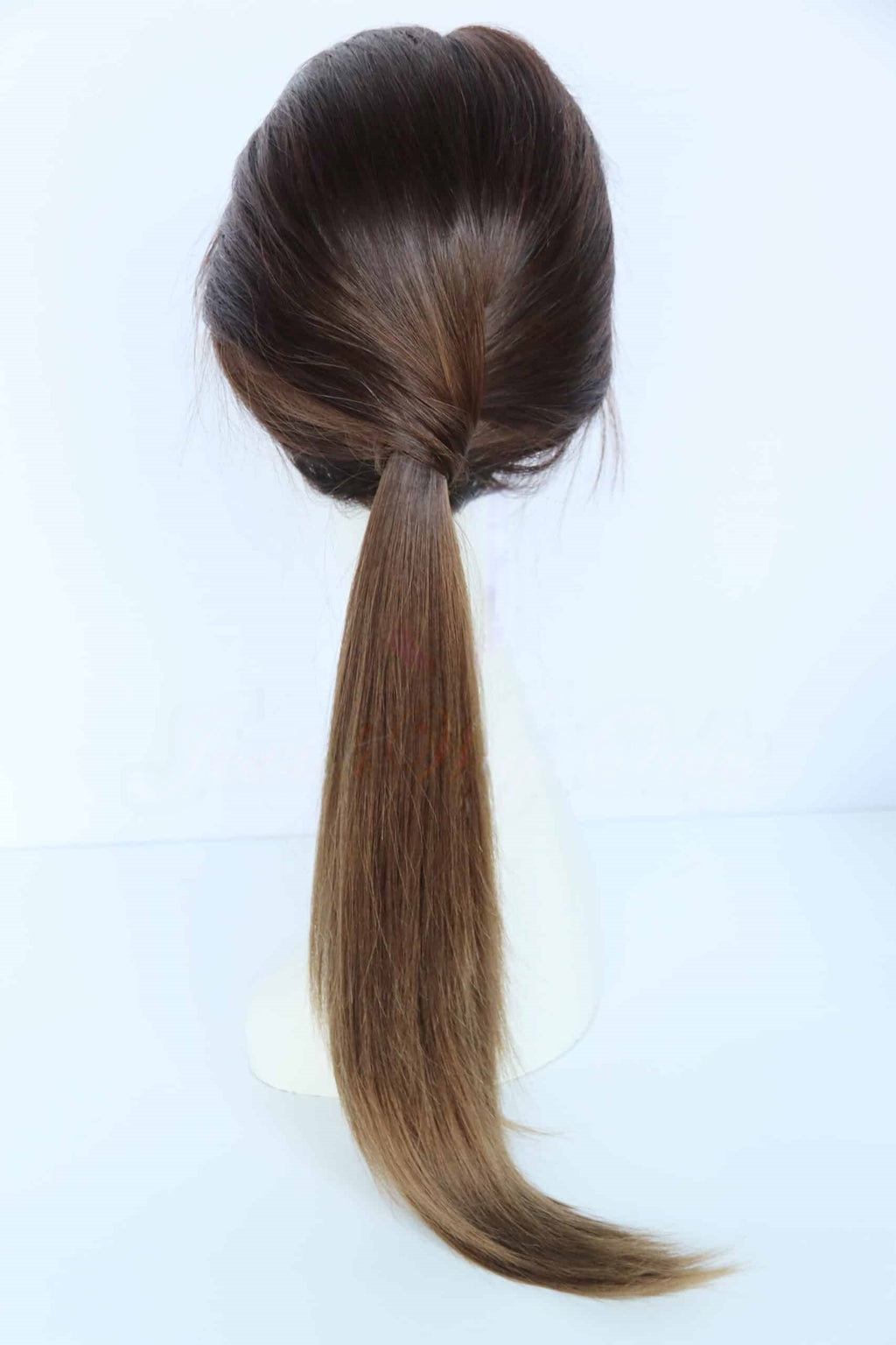 Pony Wigs in Coco Color Luxury Human Hair Wigs & Human Hair Toppers Factory