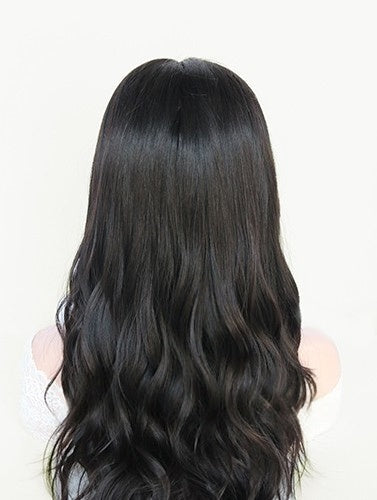 Pony Wigs in Natural #2 Color Luxury Human Hair Wigs & Human Hair Toppers Factory