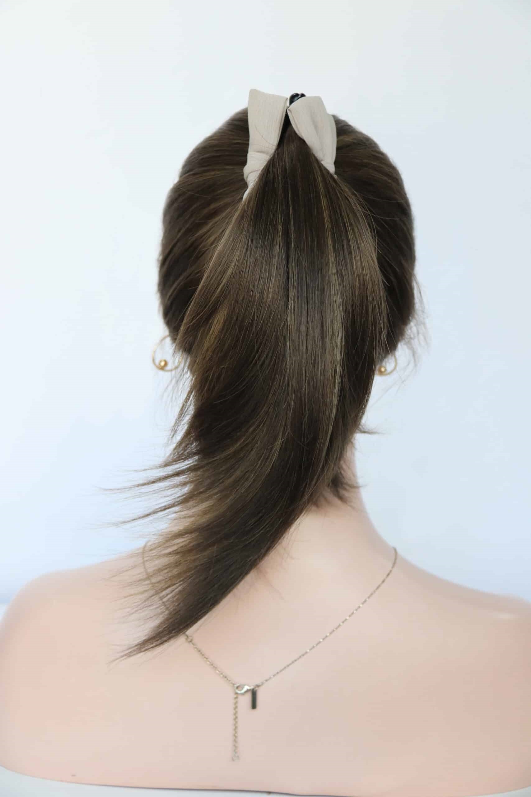 Pony Wigs in Molly Color Luxury Human Hair Wigs & Human Hair Toppers Factory